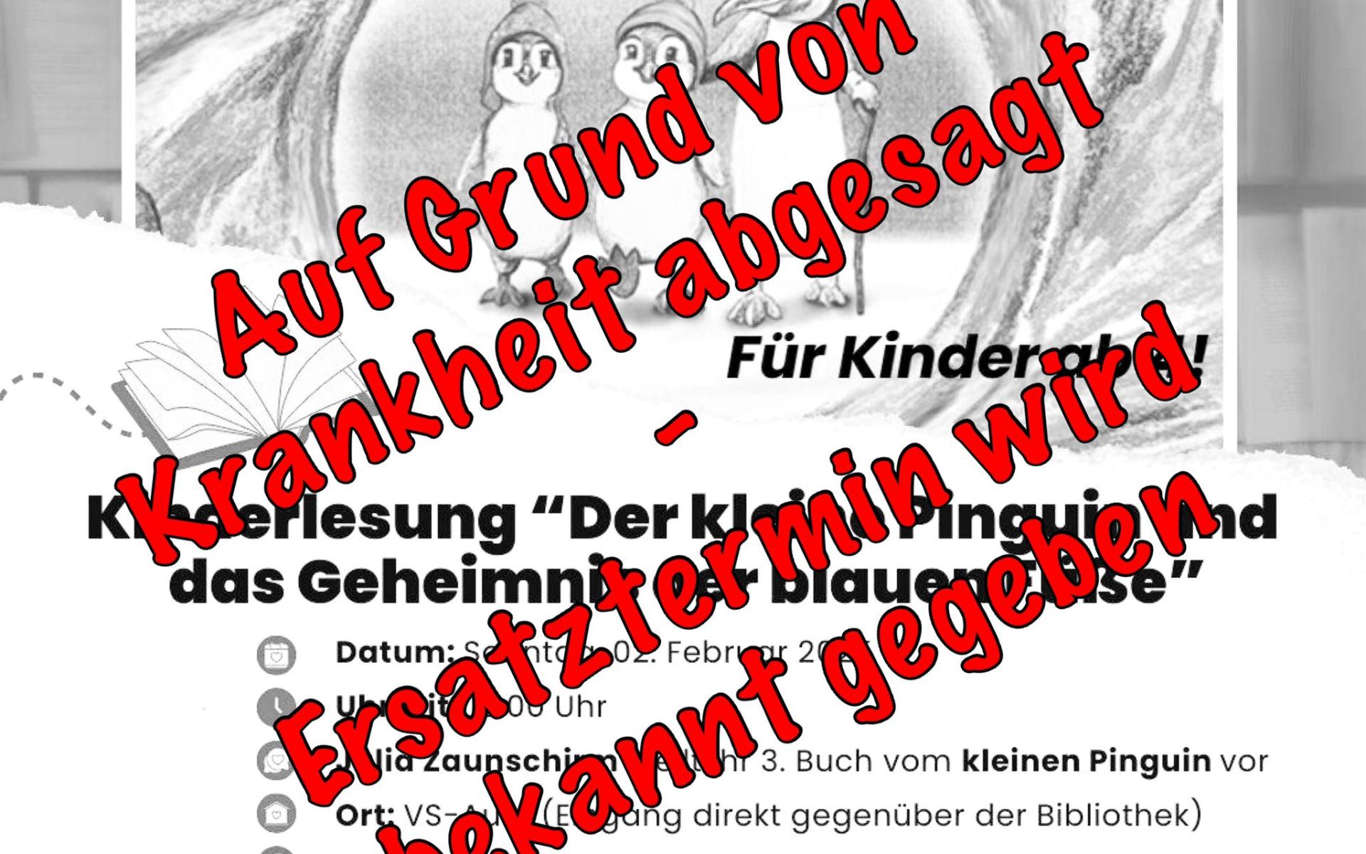 Der kleine Pinguin und das Geheimnis der blauen Füße