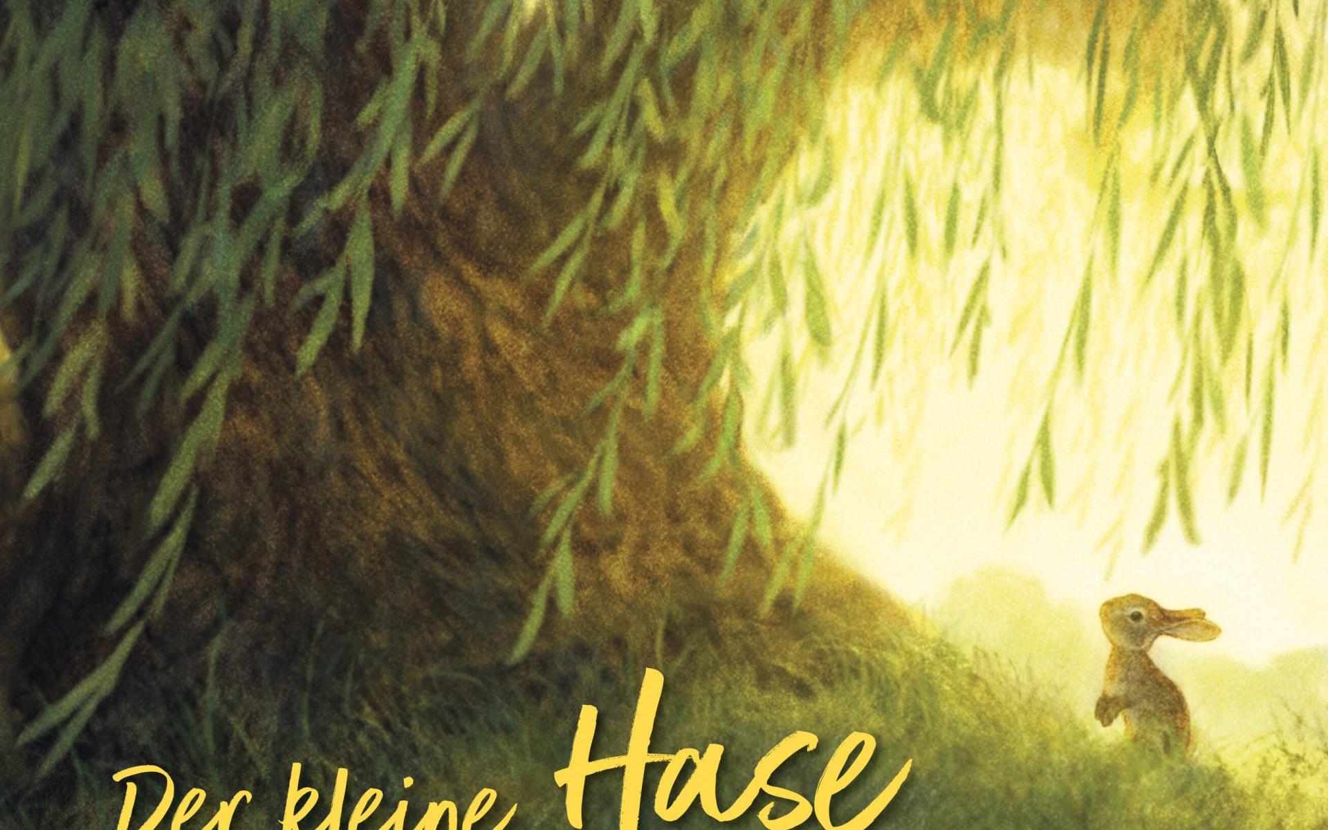 Buchcover kleiner Hase vor Weide