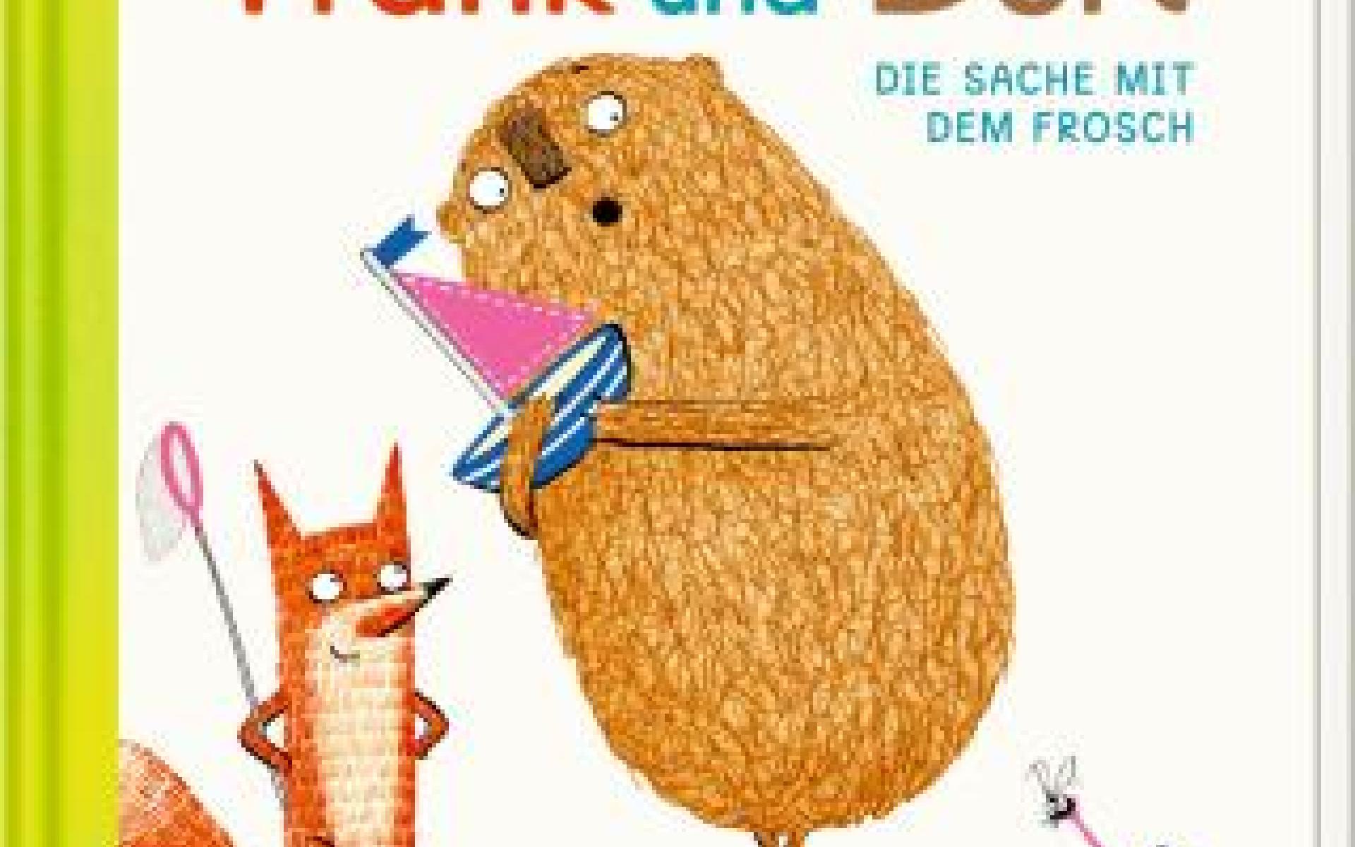 Fuchs und Bär auf einem Buchcover