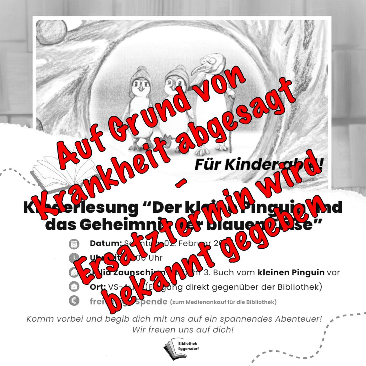 Der kleine Pinguin und das Geheimnis der blauen Füße