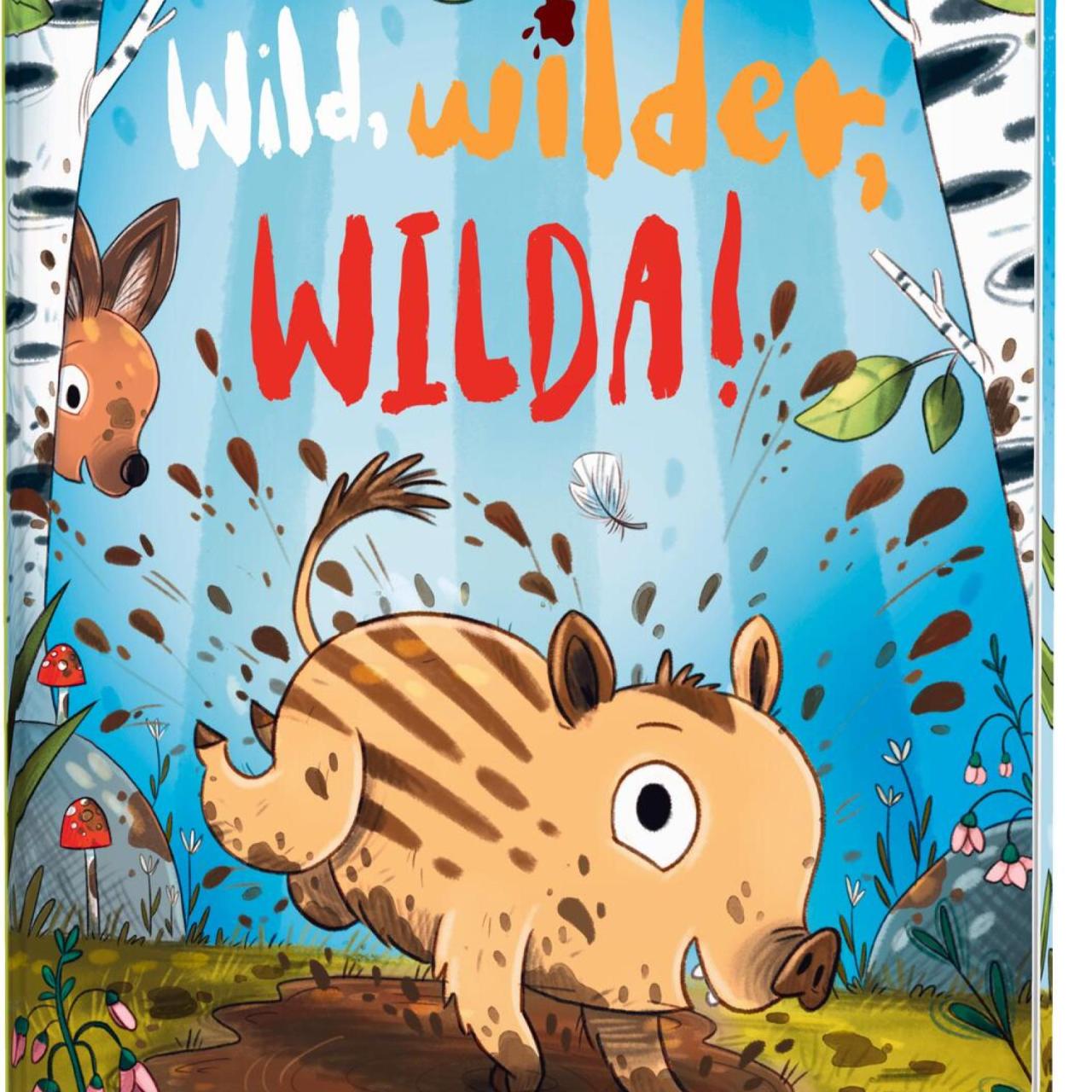Buchcover mit Wildschwein